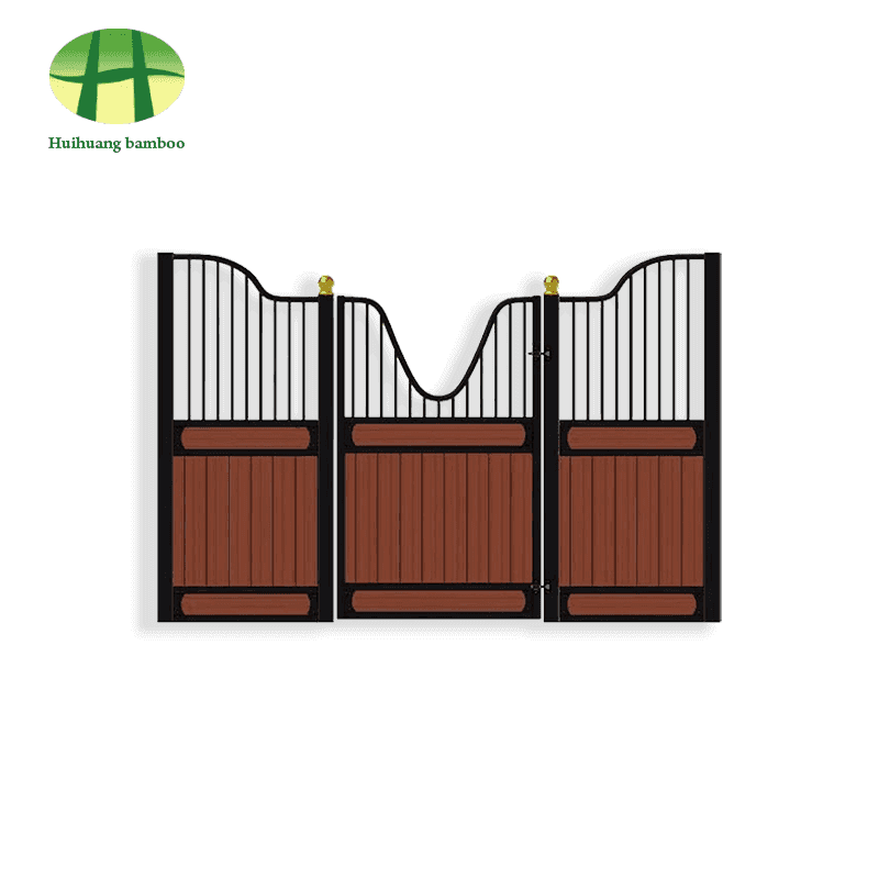 Four-sided flat style heavy bamboo stable board