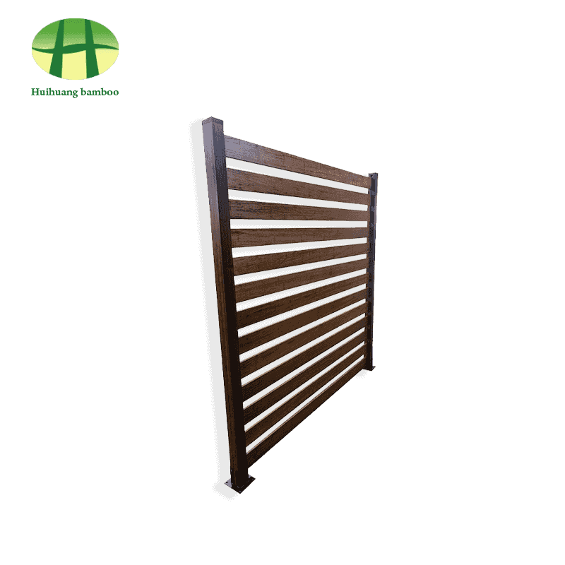 Assembly type fixed type heavy bamboo outdoor fence