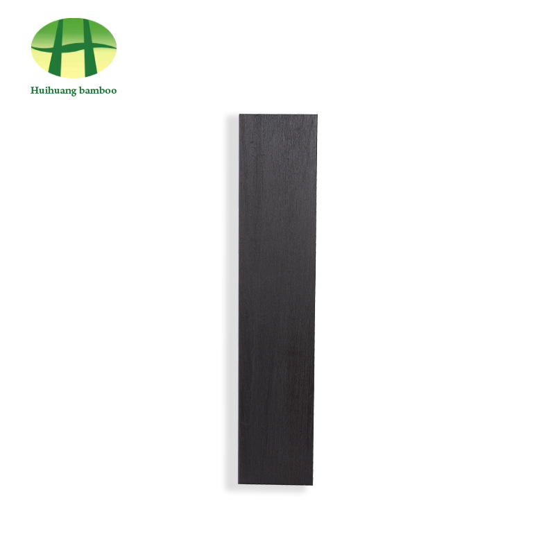 Carbonized heavy bamboo outdoor fence