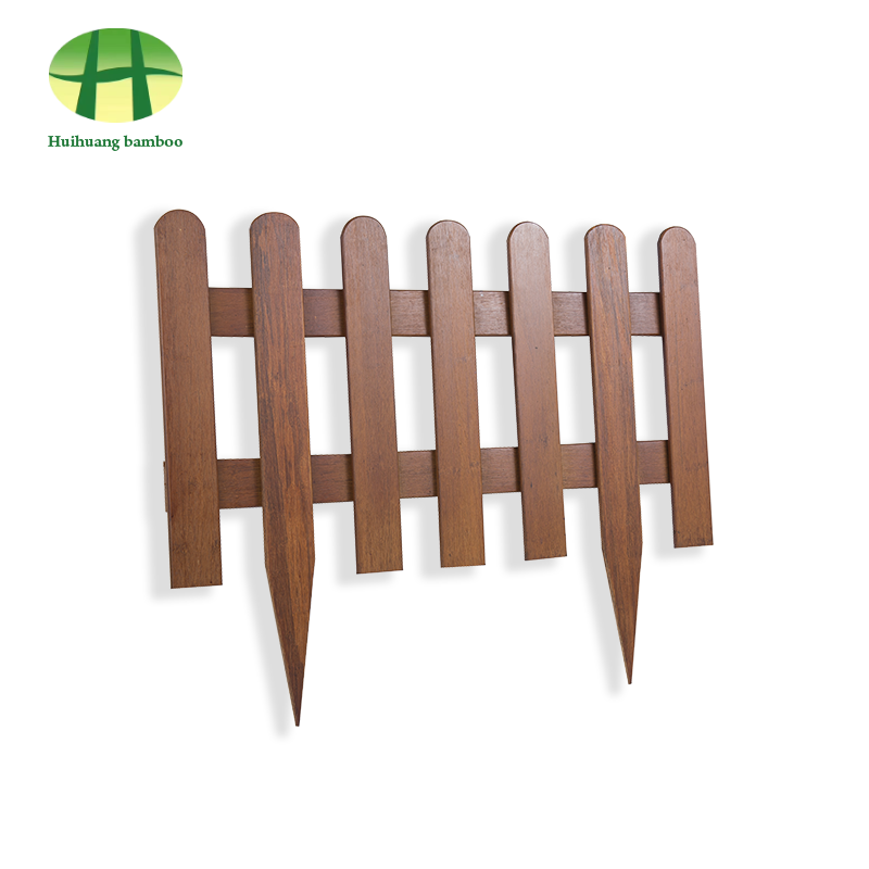 Insertion type heavy bamboo outdoor fence