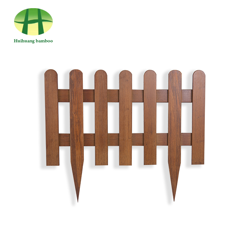 Insertion type heavy bamboo outdoor fence