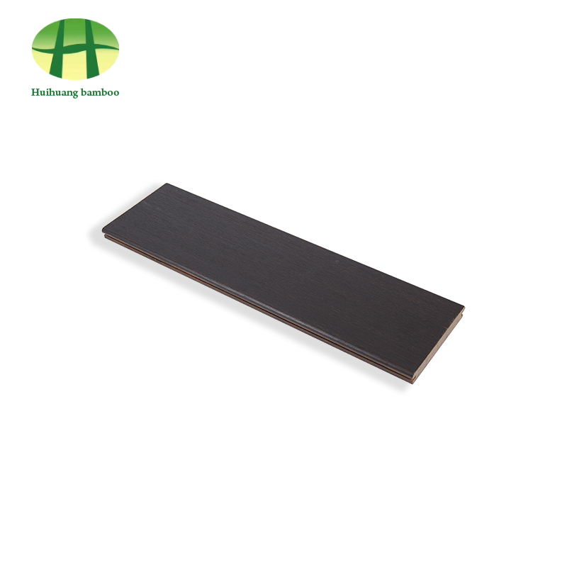 Carbonized heavy bamboo outdoor fence