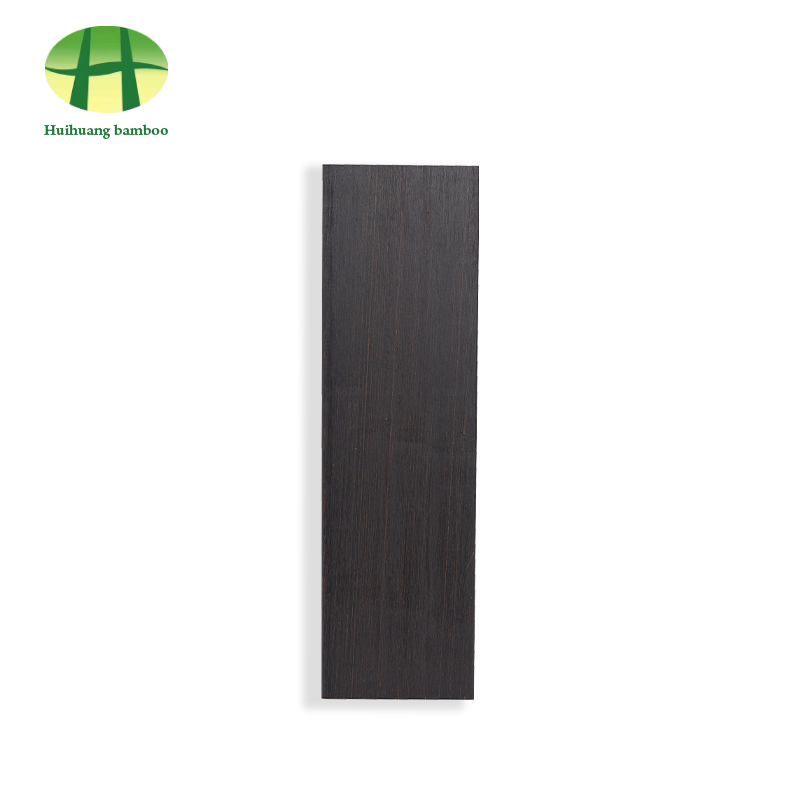 Carbonized heavy bamboo outdoor fence