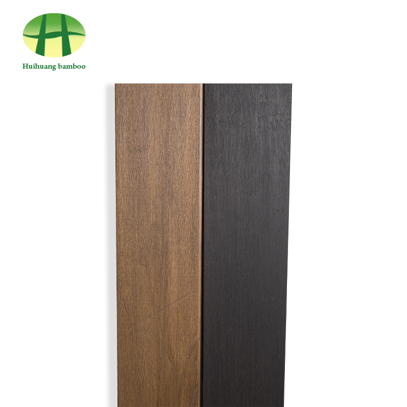 Carbonized color glossy heavy bamboo flooring