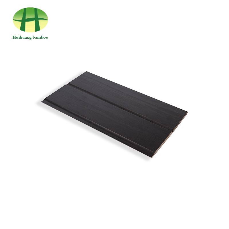 Horizontal outdoor heavy bamboo wall panels