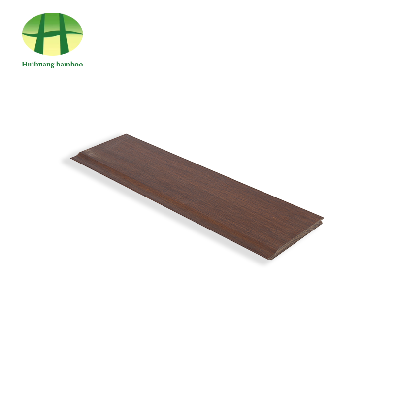 Horizontal outdoor heavy bamboo wall panels