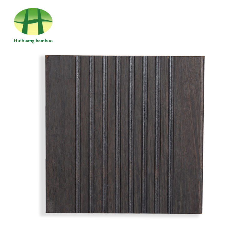 Large wave bamboo flooring