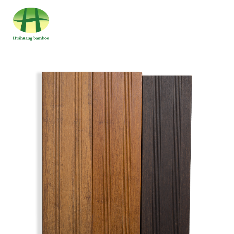 Double stripe bamboo flooring