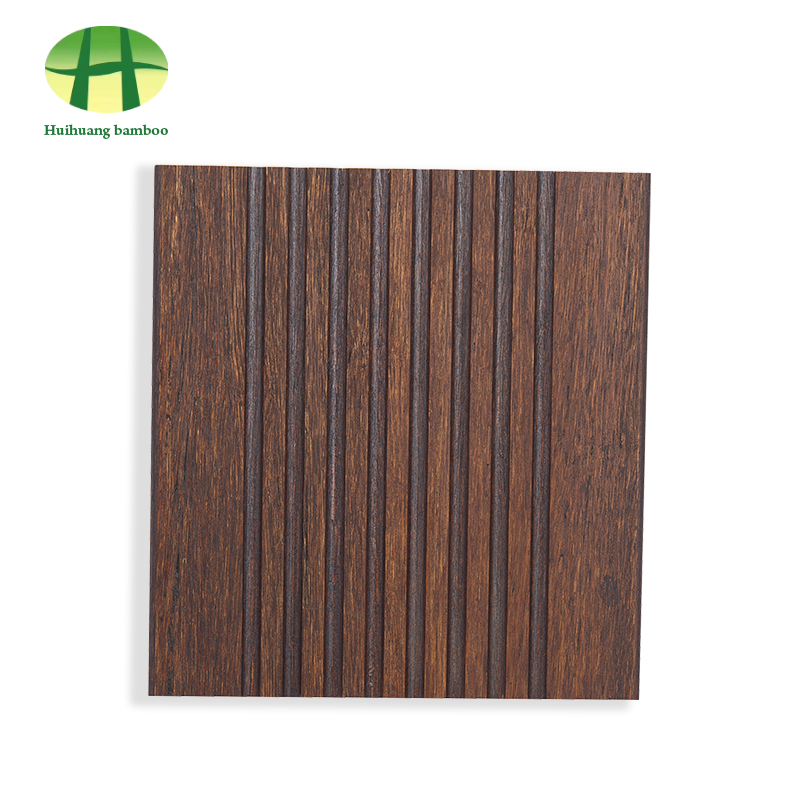 Large wave bamboo flooring
