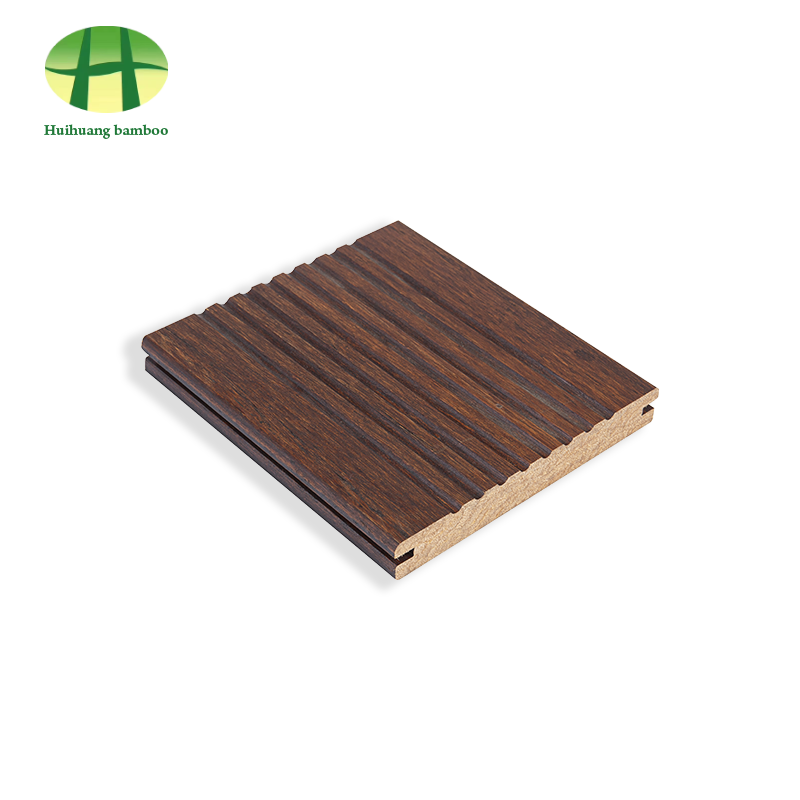 Large wave bamboo flooring