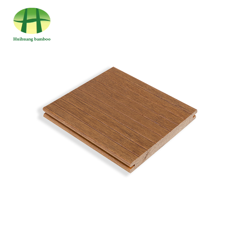 Small groove bamboo flooring