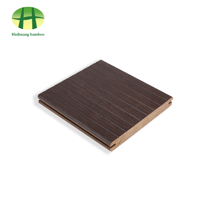 Small groove bamboo flooring